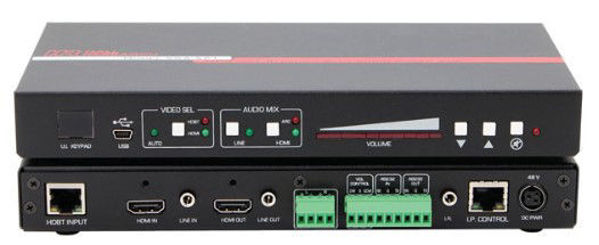 Bild på Hall Research HDBaseT Mottagare med Integreret Switcher | Audio forstærker & Controller m/IP